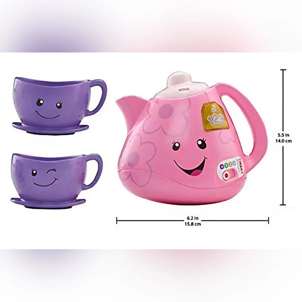 Fisher-Price Laugh & Learn Tea for Two Tea Set - Picture 4 of 7